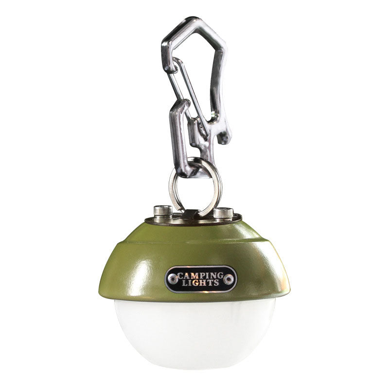 Zeitgenössische kreative wasserdichte Orb-Metall-PC-LED-Camping-Außenleuchte für Außenpatio | Brehn