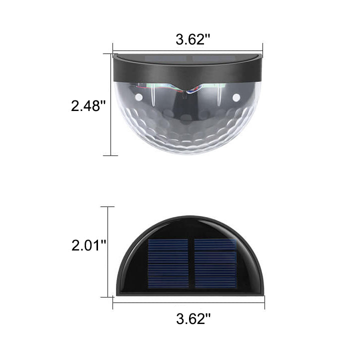 Solar Halbkreis Außen Wasserdicht Licht Schatten Zaun Wand Leuchte Lampe | Brehn