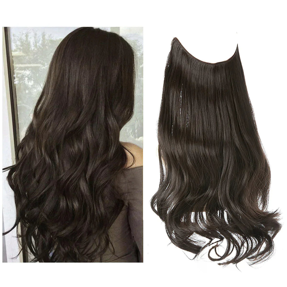SecretHair | Premium Echthaar-Extensions | 100% REMY-Qualität | Nahtloses Volumen & Länge | Natürlicher Glanz | Hitzebeständig & Langlebig