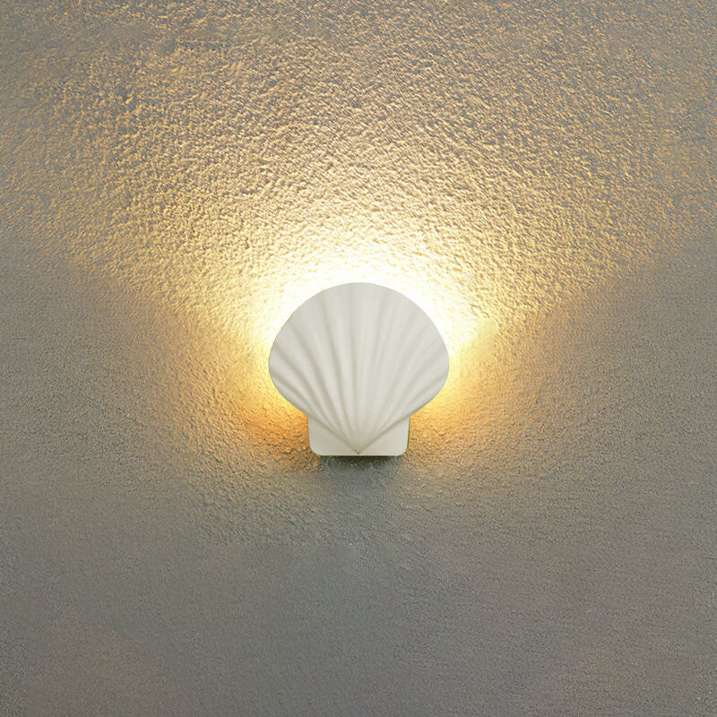 Outdoor Kreatives Shell Design Aluminium LED Wasserdichte Wand Sconce Lampe | Brehn