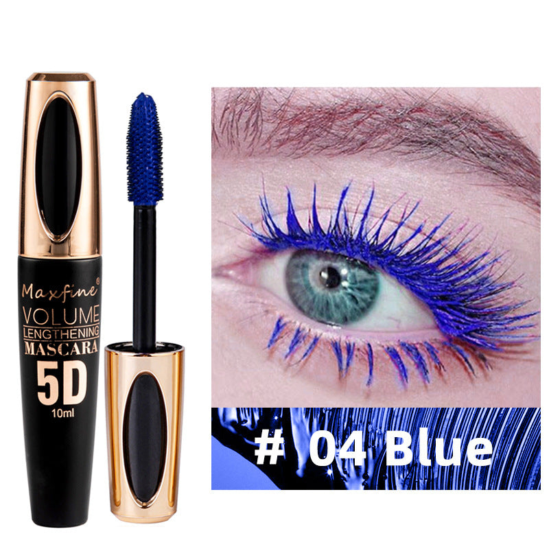 Brehn | Wasserdichte bunte 5D Mascara schnelltrocknend lange Wimpern Augen Make-up Werkzeuge