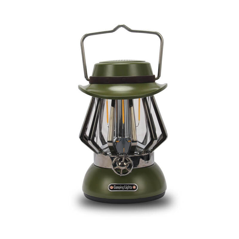 Moderne Tragbare Metalltextur Camping LED Außenbeleuchtung | Brehn
