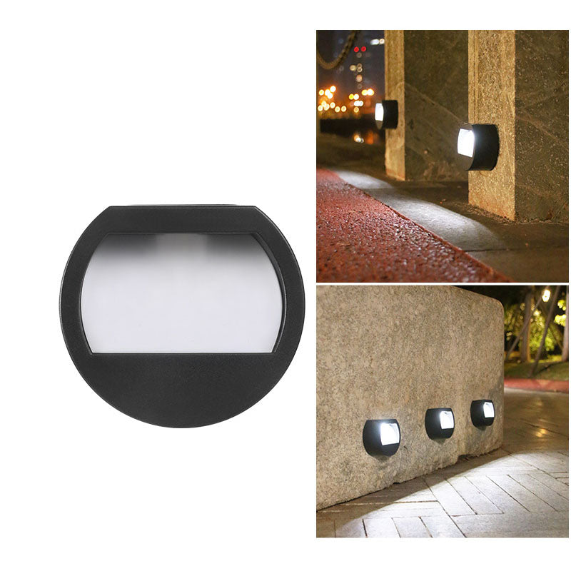 Outdoor Solar Runde Quadrat LED Wasserdicht Patio Stufenlicht | Brehn