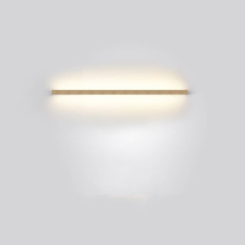 Brehn | ZenBeam Japanische LED Wandleuchte | Massivholz Design | Moderne Akzentbeleuchtung