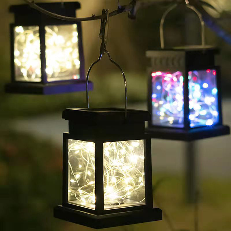 Moderne Minimalistische Solar Rechteckige Eisen Glas LED Außenleuchte Für Garten | Brehn