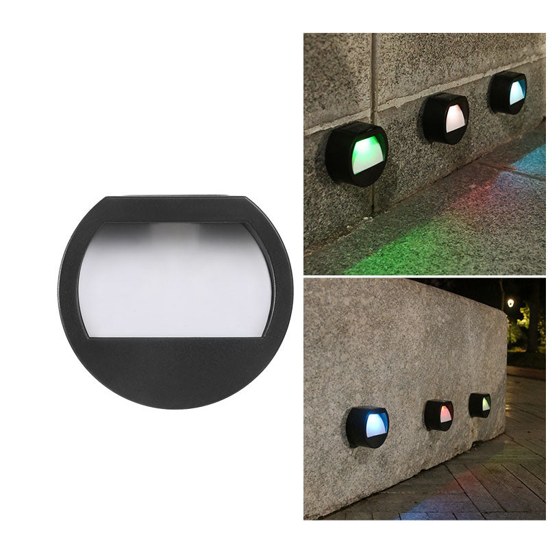 Outdoor Solar Runde Quadrat LED Wasserdicht Patio Stufenlicht | Brehn