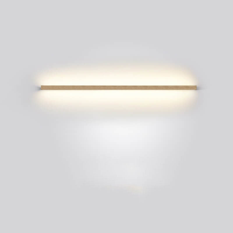 Brehn | ZenBeam Japanische LED Wandleuchte | Massivholz Design | Moderne Akzentbeleuchtung