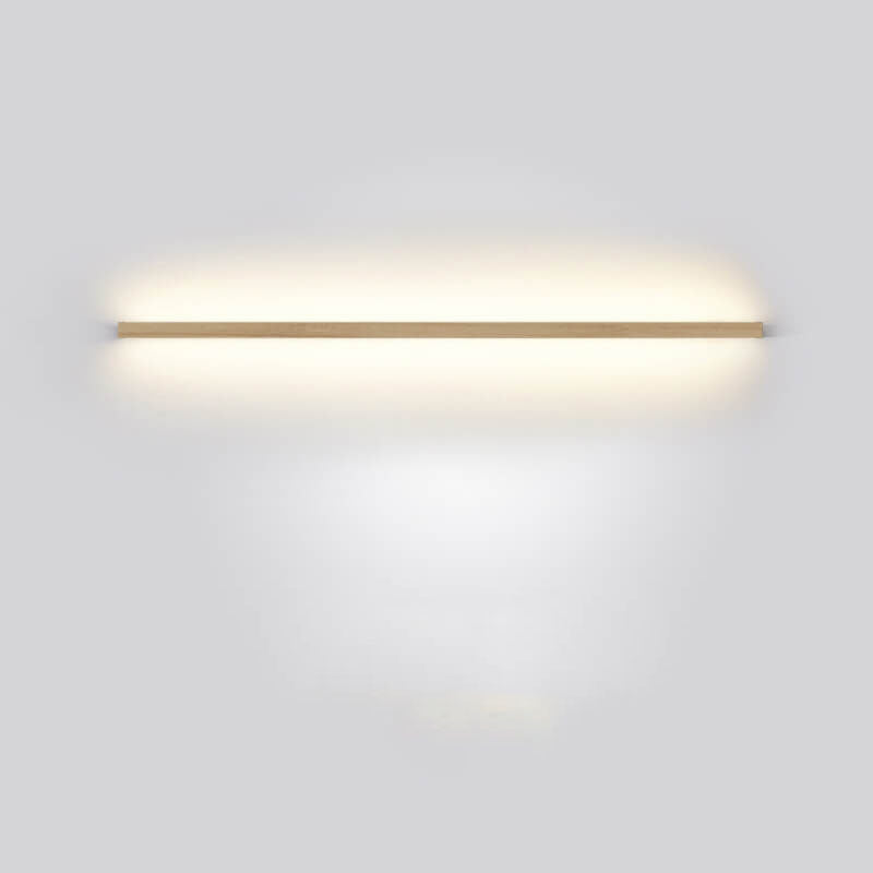 Brehn | ZenBeam Japanische LED Wandleuchte | Massivholz Design | Moderne Akzentbeleuchtung