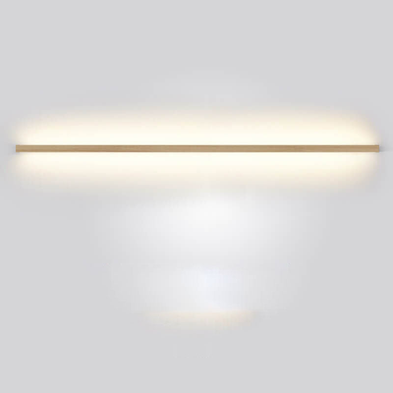 Brehn | ZenBeam Japanische LED Wandleuchte | Massivholz Design | Moderne Akzentbeleuchtung