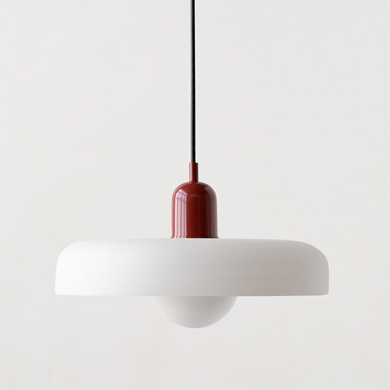 Farbenfrohe Bauhaus-Style Pendelleuchte - StiloGlas | Brehn
