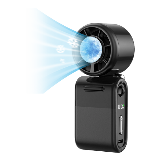 Faltbarer Handheld Turbo Mini Tragbarer Ventilator | Brehn