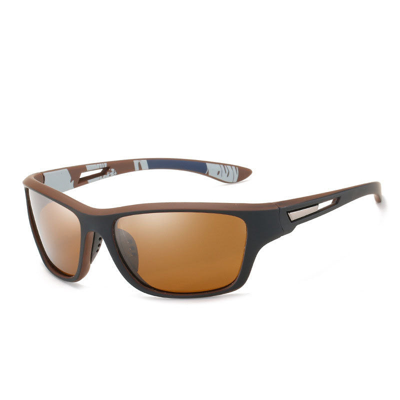 Brehn | Outdoor-Sport-Sonnenbrille mit blendfreien, polarisierten Gläse
