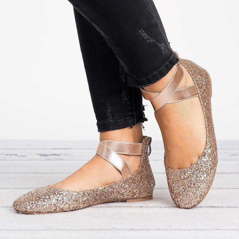 Damen Pu Nubuck Flach Casual Ballerina Schuhe