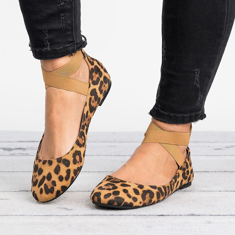 Damen Pu Nubuck Flach Casual Ballerina Schuhe