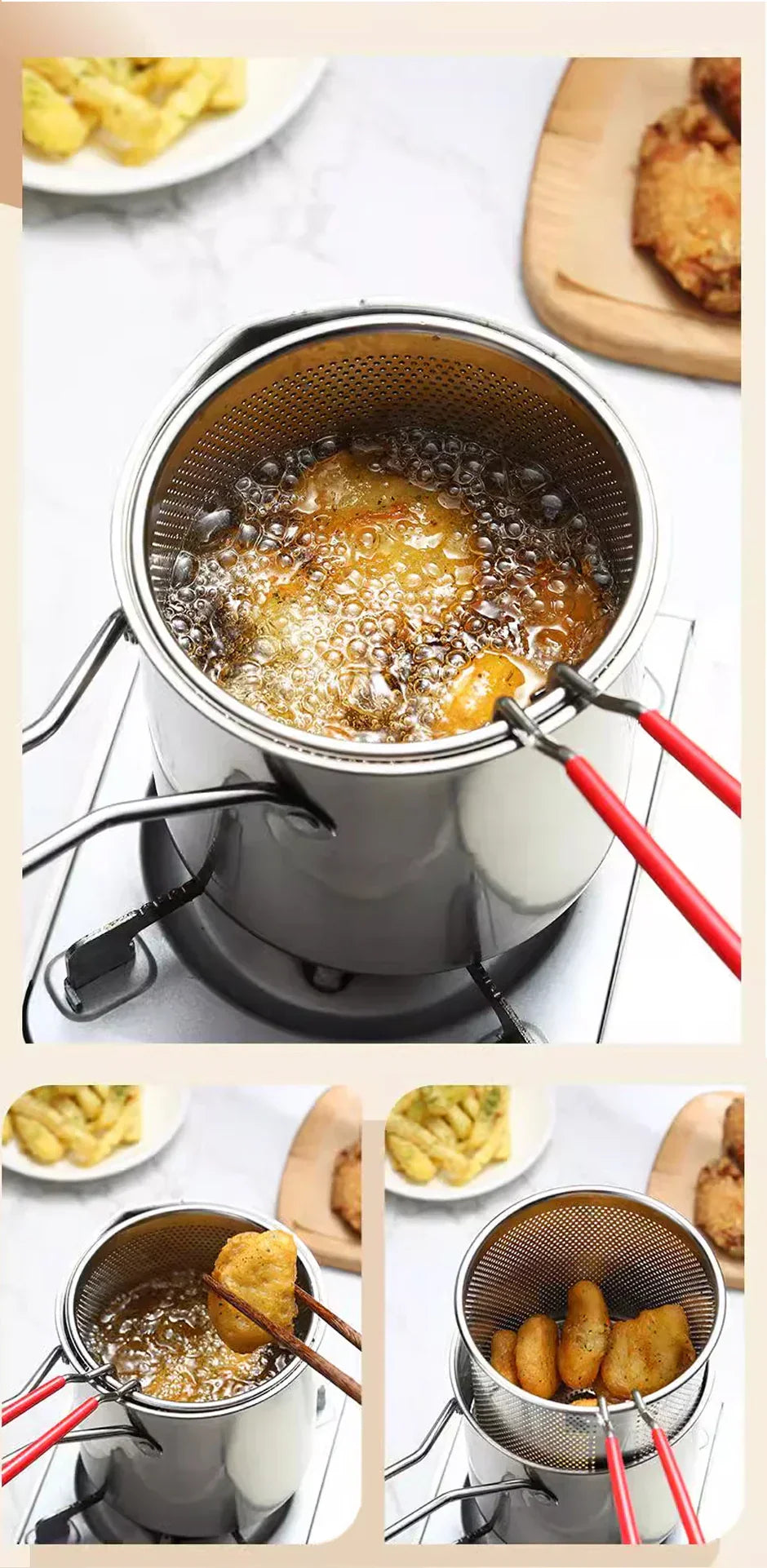 Brehn | FryCooking Fritteuse - Gesundes Frittieren mit Stil und Leichtigkeit
