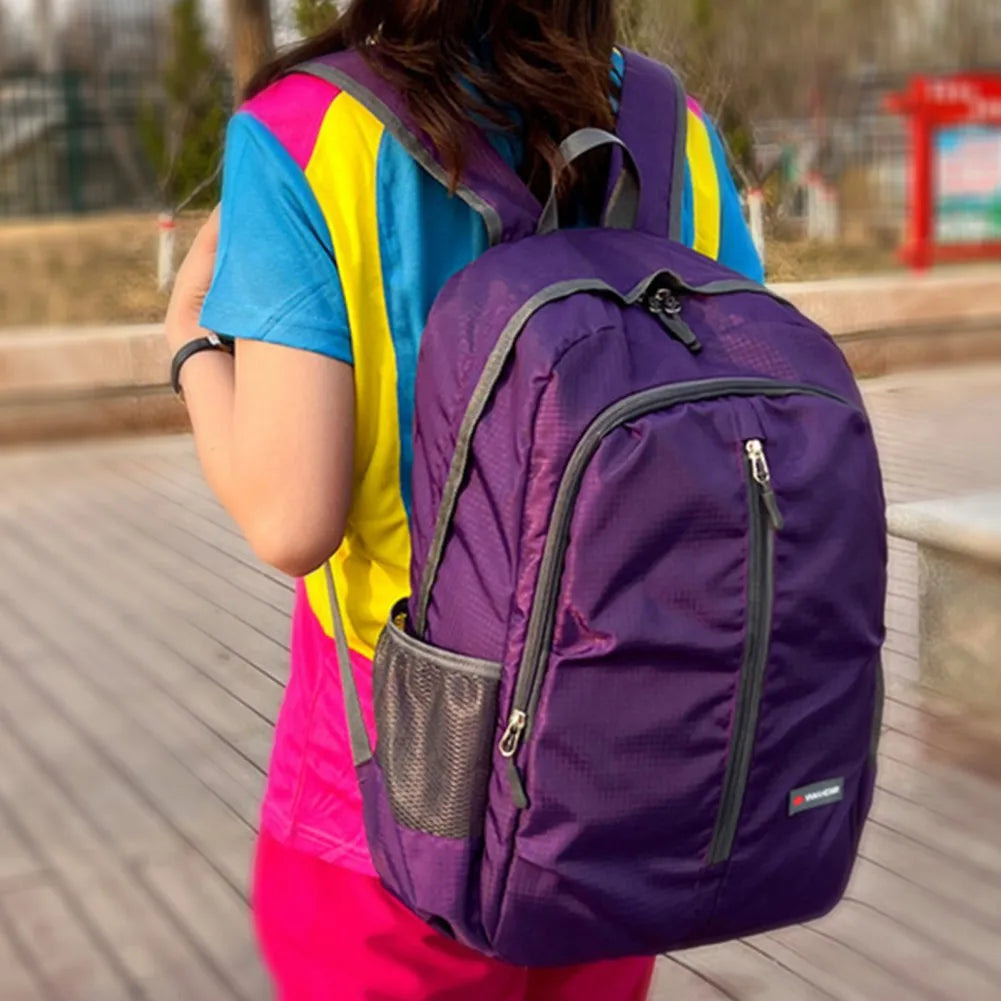 Brehn | Trekparo Faltbarer Rucksack | 30L Ultraleicht & Wasserdicht | Für Wandern, Camping & Reisen | Unisex Daypack