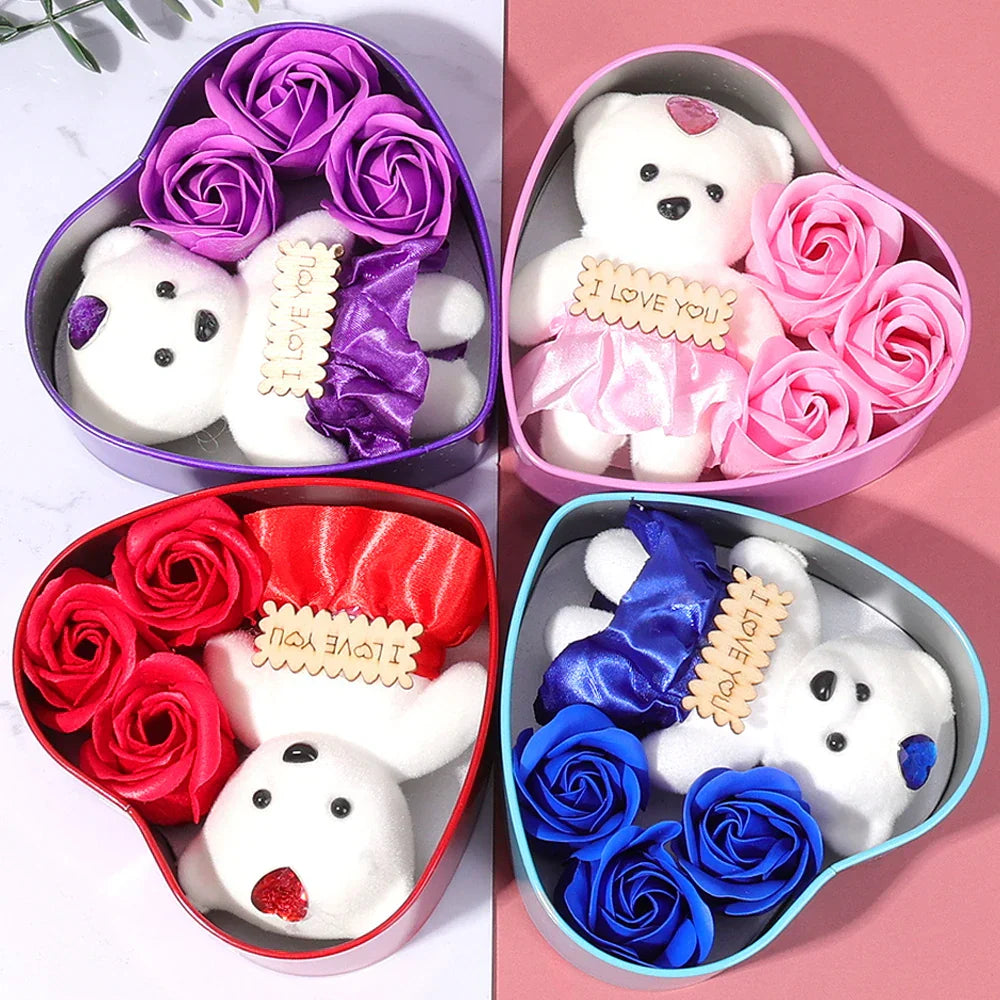 Brehn | LuxeCuddle Teddybär | Verzauberndes und romantisches Geschenk für liebevolle Momente