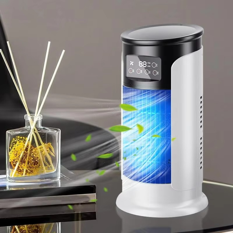 Tragbare Klimaanlagenventilator Verdunstungskühler USB Leise Timer Raumkühlung Kleiner 10 oz Wassertank Persönlicher Kühler Einstellbar | Brehn