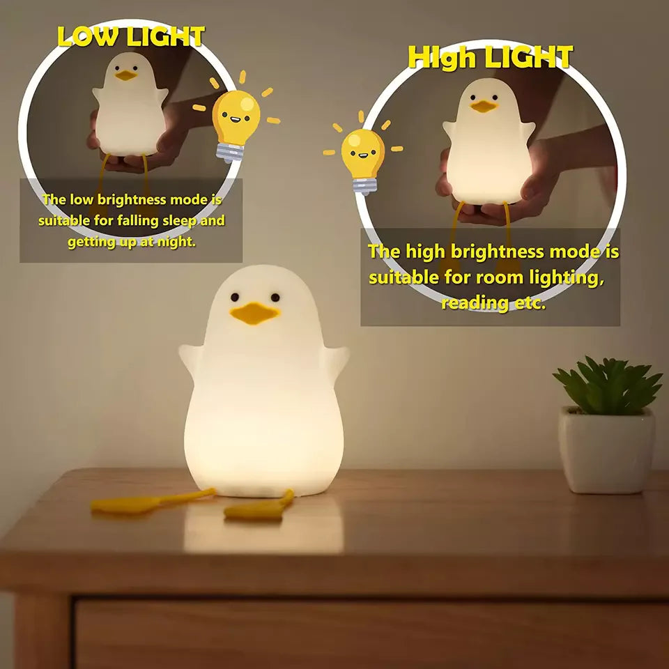 Charmante Ente Sanfte Glow LED Schreibtischlampe | Brehn