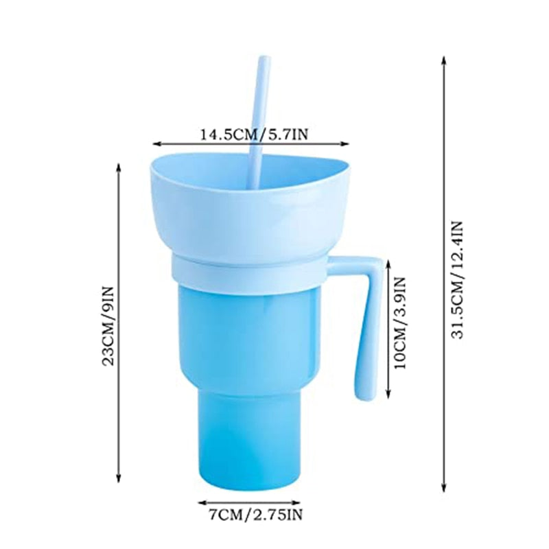 Brehn | 2in1 Snackhalter Trinkbecher