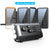 Brehn | Solar Powerbank VoltCore X Pro 43800mAh | 20W Schnellladung | 10W Wireless Charging | Integrierte Kabel & LED-Lampe | Outdoor & Reisen
