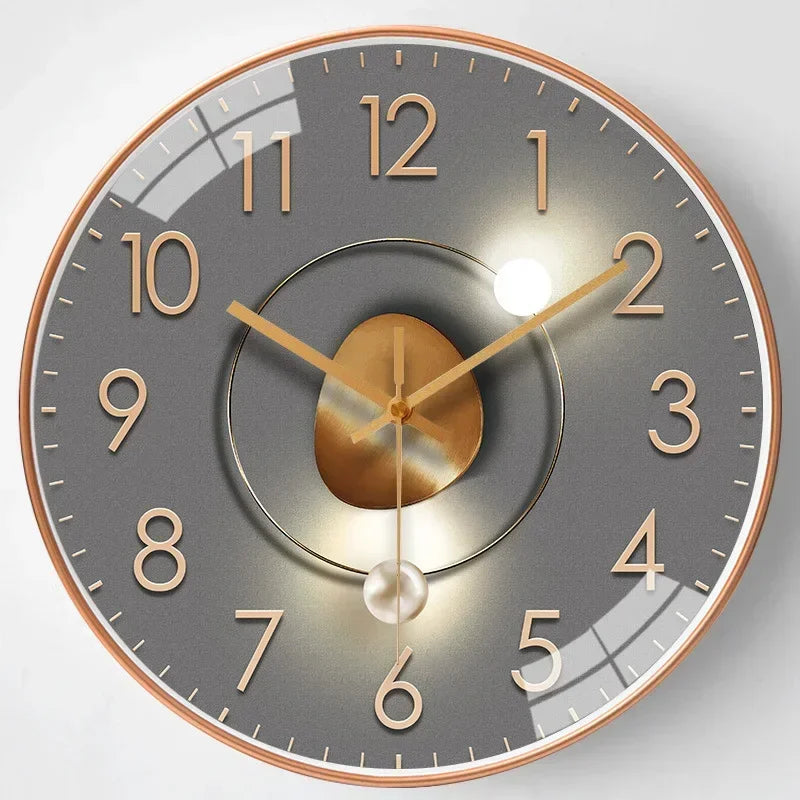 Brehn | SilentTime – Digitale Wanduhr im klassischen Stil