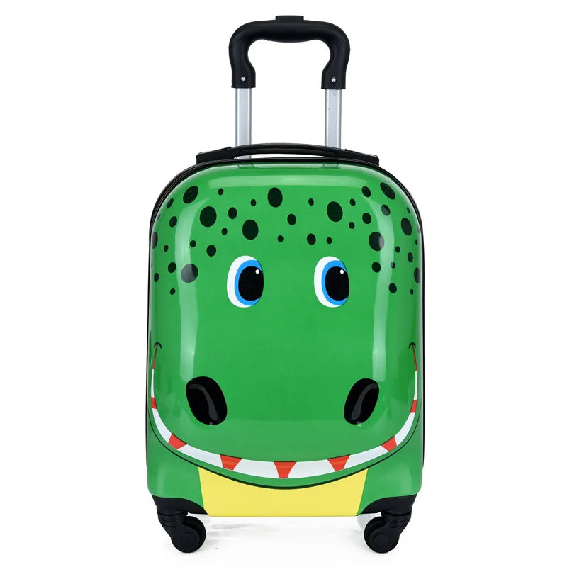 Sydney Kinderkoffer – 3D Tier Trolley mit 360° Rädern und verstellbarem Griff | Leicht und stoßsicher | Brehn