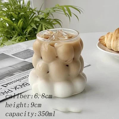 Brehn | Sleek Glass Unregelmäßiger Blasentasse