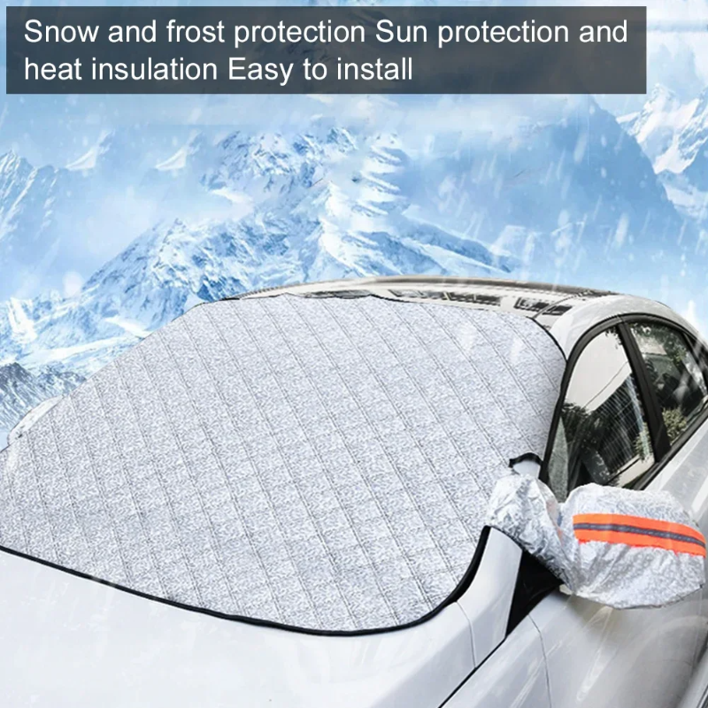 AllWeather Shield – Magnetische Windschutzscheibenabdeckung für Auto, Anti-Reif & UV | Brehn