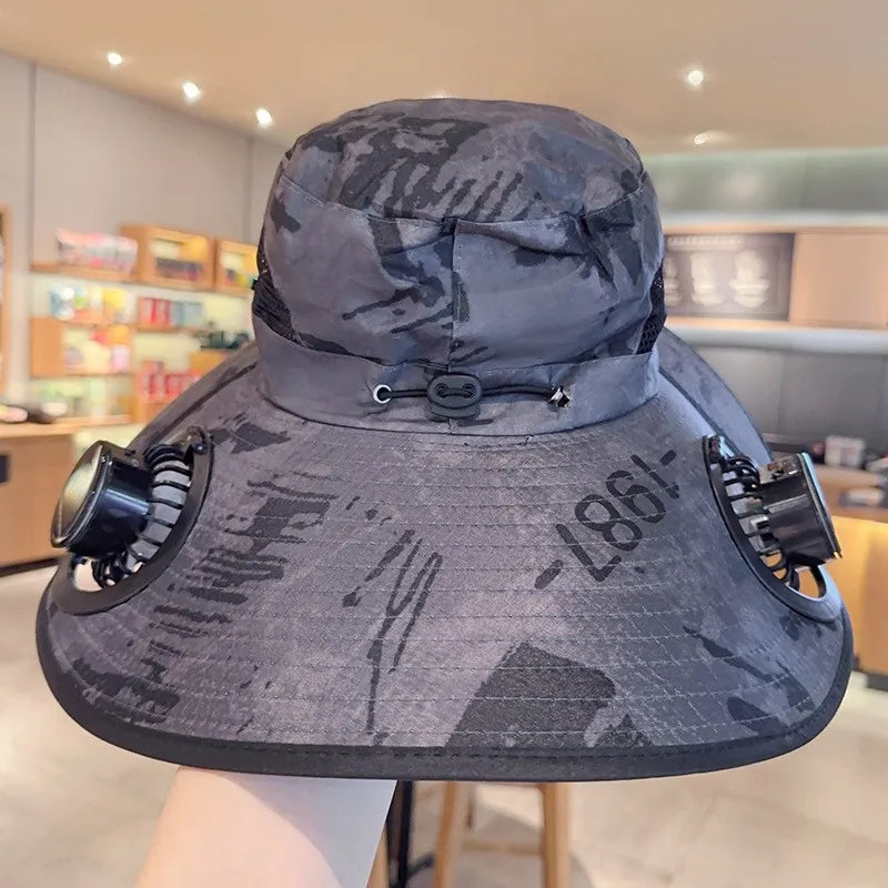 Solar Fan Bucket Hat | Brehn