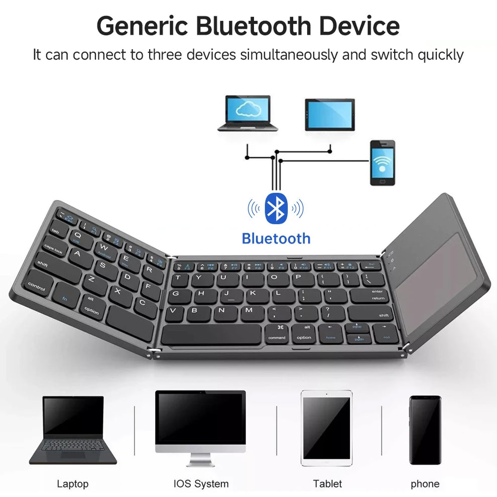 Brehn | PocketType - Ultrakompakt und Sehr Tragbar Tastatur