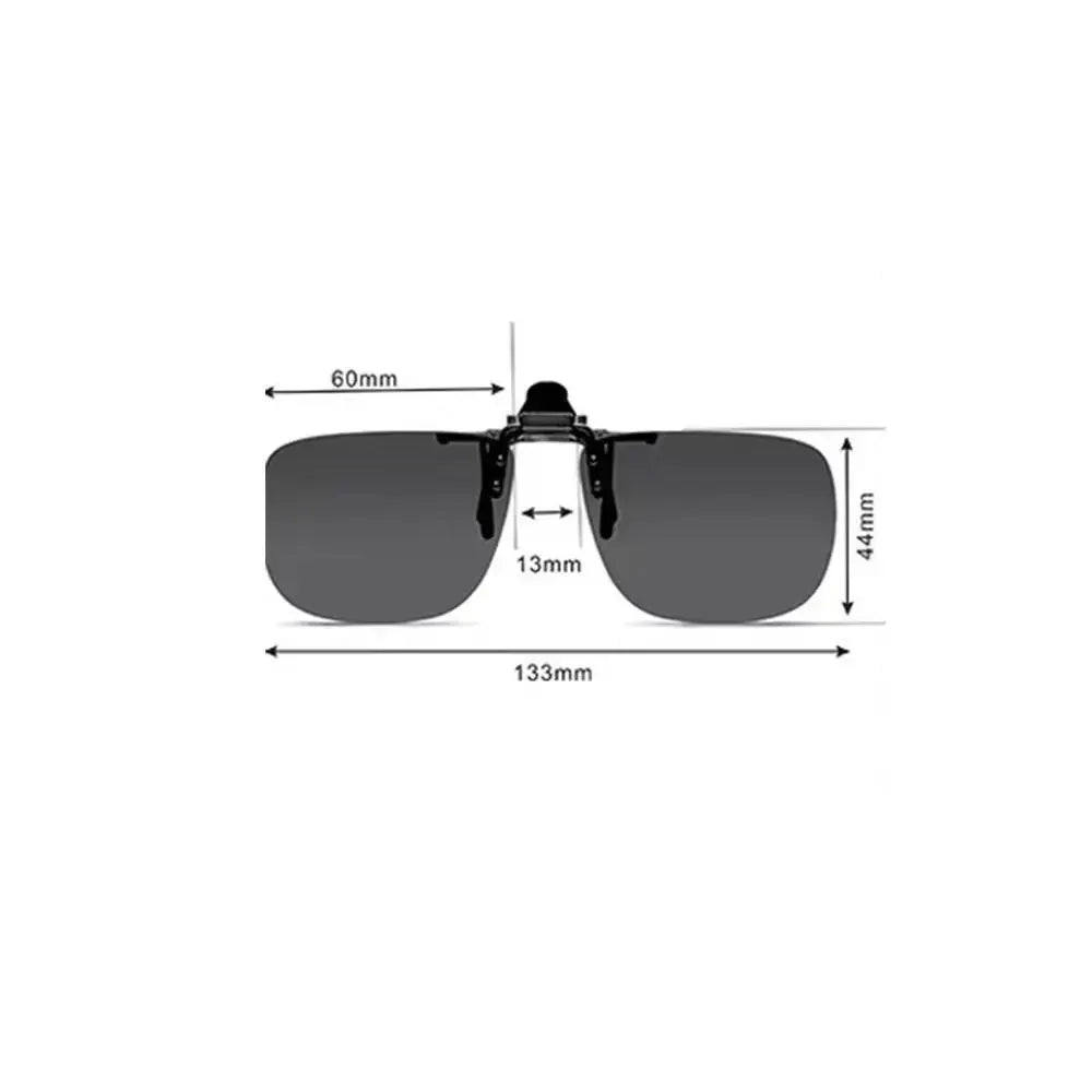 Polarisierte Clip-On-Sonnenbrille Vintage | Brehn