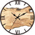 Brehn | Geräuschlose Wanduhr aus Acryl und Holz