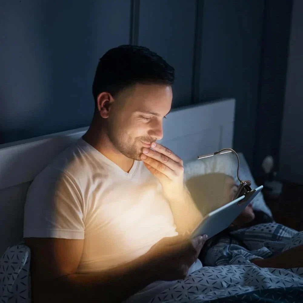 Brehn | LED aufladbare Leselampe mit Touch-Bedienung | Herbstbeleuchtung - Nellie