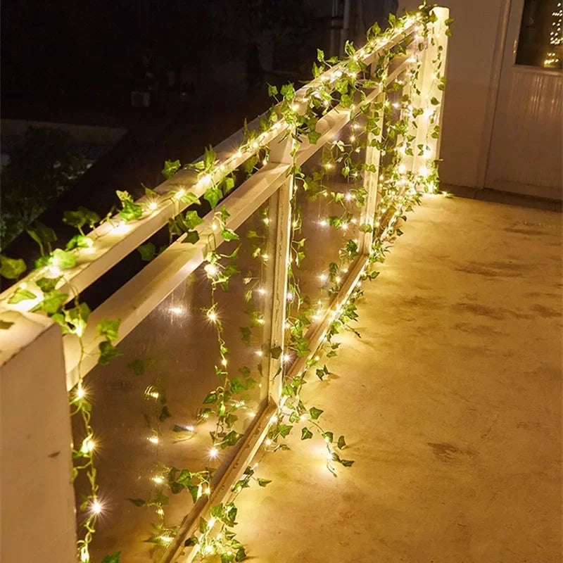 GreenGlow Lichterkette - Für eine Gemütliche Natürliche Beleuchtung | Brehn