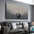 Moderne abstrakte Blumenbaum Wandkunst Fine Art Leinwanddrucke Große Größen Bilder Für Wohnzimmer Schlafzimmer Home Office Kunstdekoration | Brehn