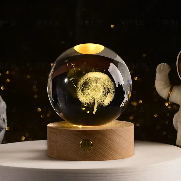 Brehn | 3d-kristall-nachtlichter – einzigartige geschenke für alle anlässe