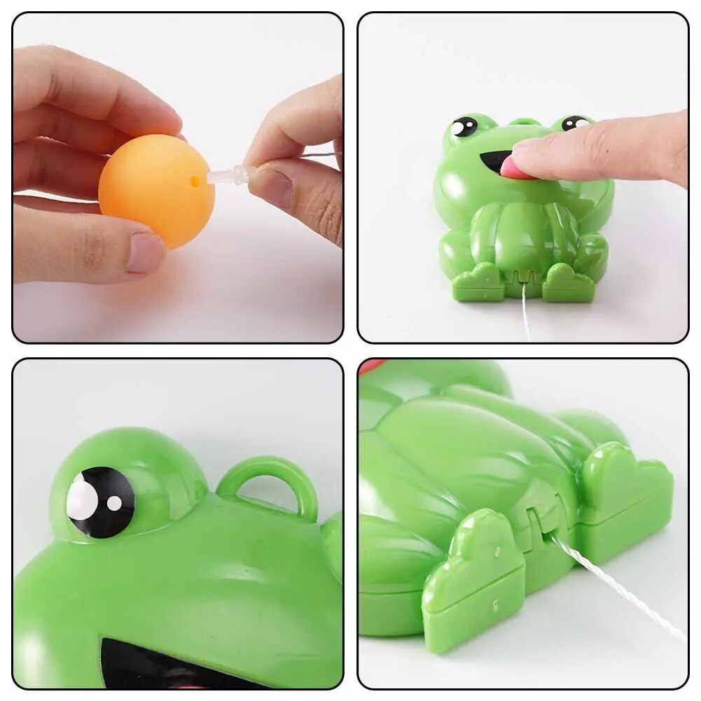 VIvolux | Froggy Paddle Play Indoor Tischtennis Trainer Set