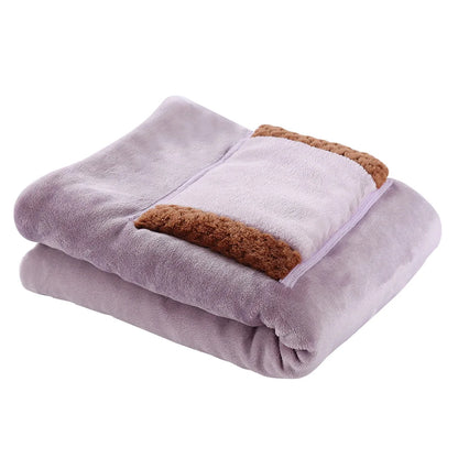 USB-Heizmatte 80x60cm – Tragbare Heizmatte für Zuhause, Büro oder Sofa, Effiziente Wärmezufuhr für kalte Tage, Perfekt für Schreibtisch und Sitzfläche | Brehn