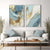 Modern Abstract Golden Blue Liquid Marble Print Wandkunst Fine Art Leinwanddrucke Bilder für Wohnzimmer Schlafzimmer Nordische Wohnkultur | Brehn