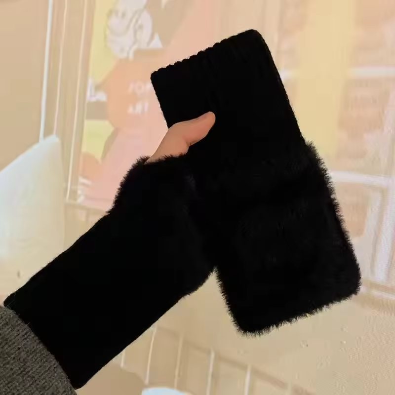 Unisex Fleece Ohnefingerhandschuhe – Warm, Weich und Funktional | Brehn