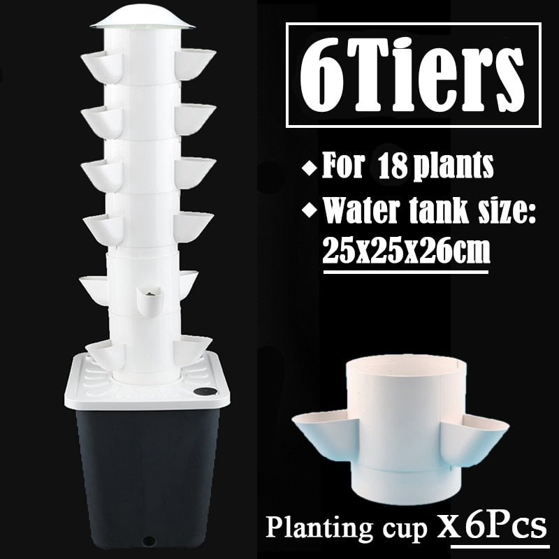 VIvolux | Green Life Vertikales Hydroponisches Home Gardening Kit