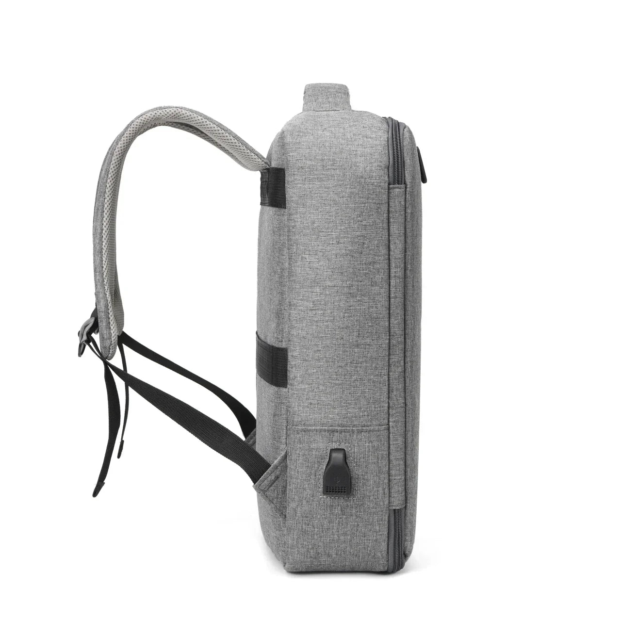 Brehn | Moderner TechSafe Rucksack - Mit praktischer USB-Ladefunktion