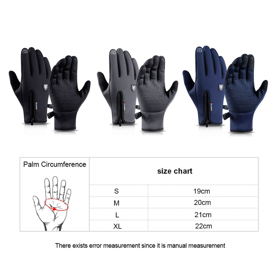 Brehn | Winter wasserdichte thermische Touchscreen-Handschuhe