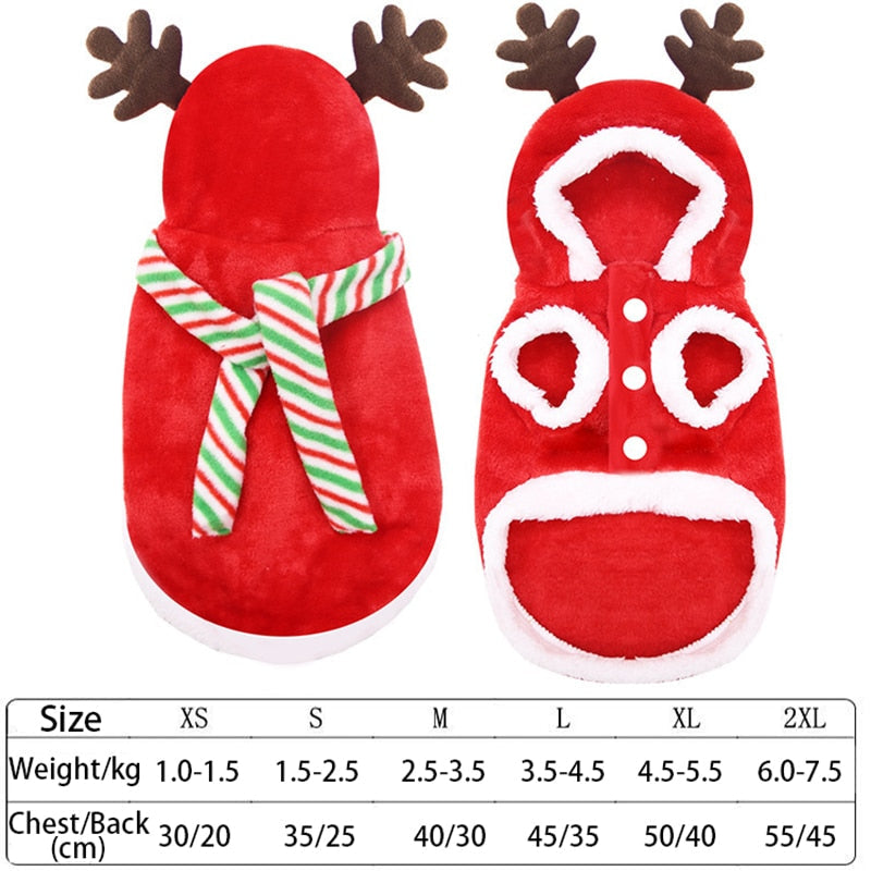 Brehn | Weihnachtsmann Zuhause Winter Haustier Kostüme