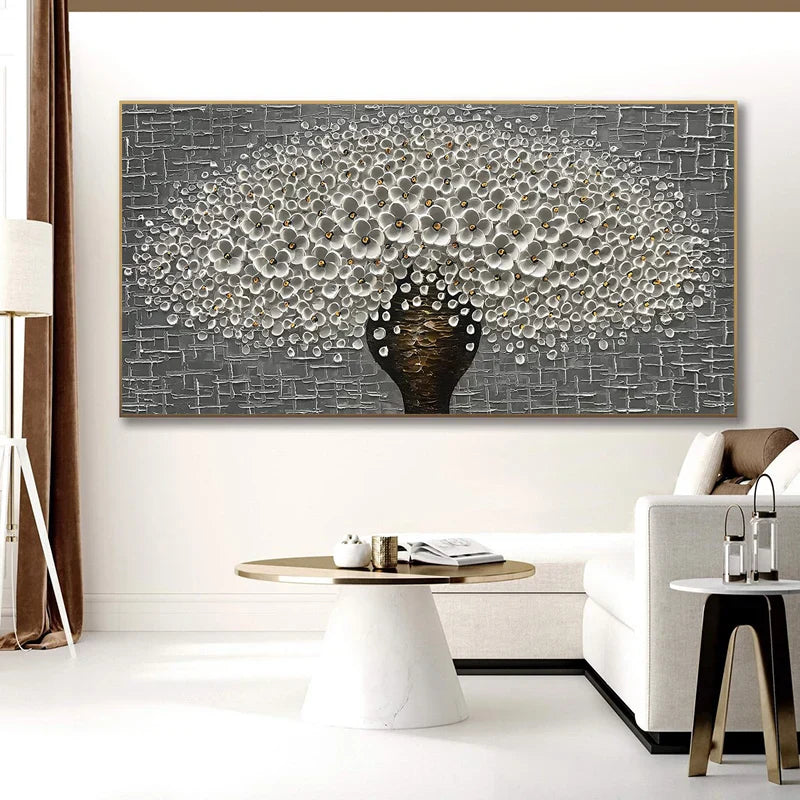 Moderne abstrakte Blumenbaum Wandkunst Fine Art Leinwanddrucke Große Größen Bilder Für Wohnzimmer Schlafzimmer Home Office Kunstdekoration | Brehn