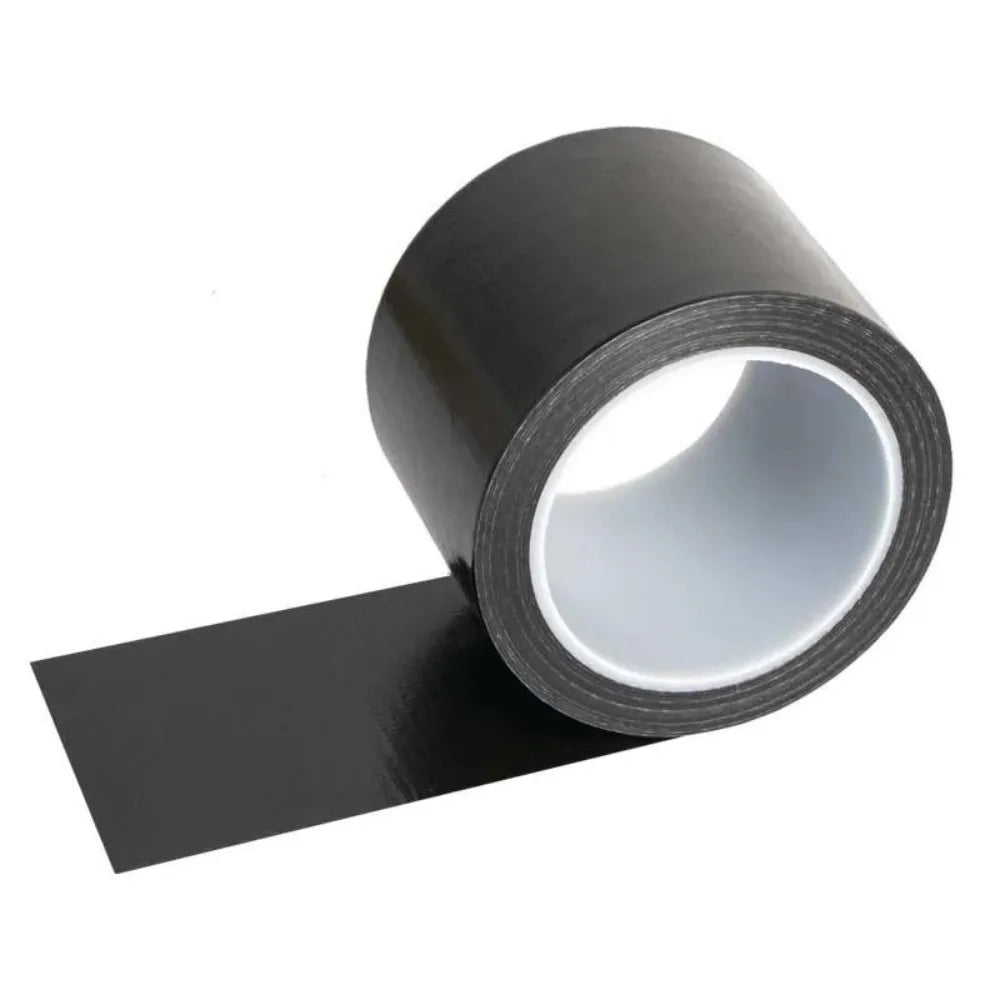 Brehn | LederFixx Selbstklebendes Lederreparaturband | PU-Material | Wasserdicht & Zuschneidbar | 5 cm × 5/10/20 m & 10 cm × 10 m | Schwarz
