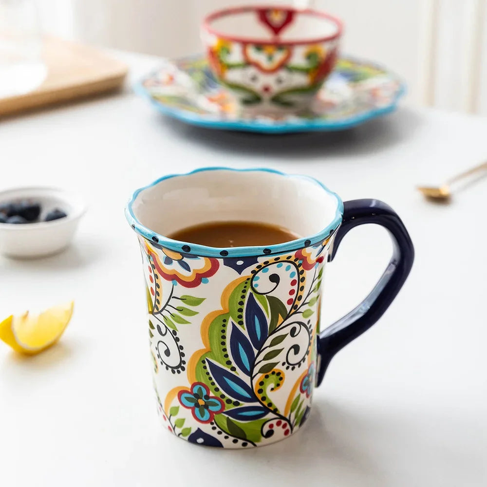 Bohemian Blossoms Kaffeetasse | Brehn