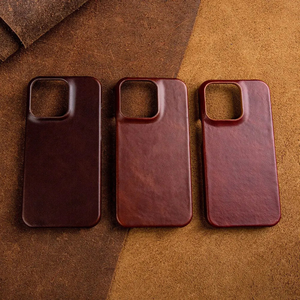 BowLift | RoyalLeather: Luxurious, handcrafted case made of genuine cowhide leather for the iPhone