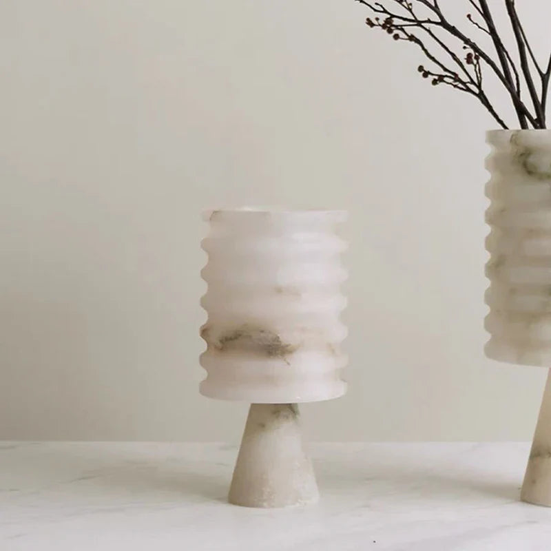 Weißer Onyx Blumenstrauß Brehn
